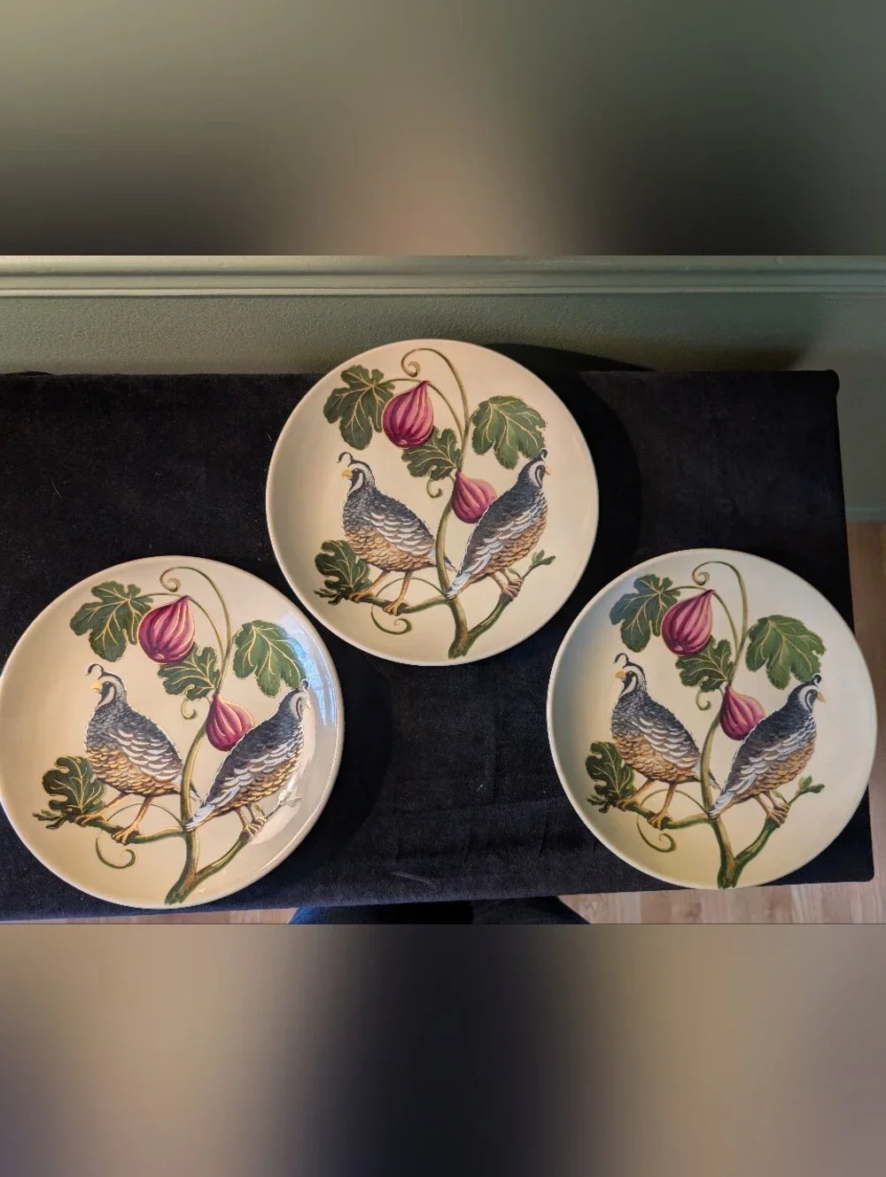 Pottery Barn Harvest Quail 9